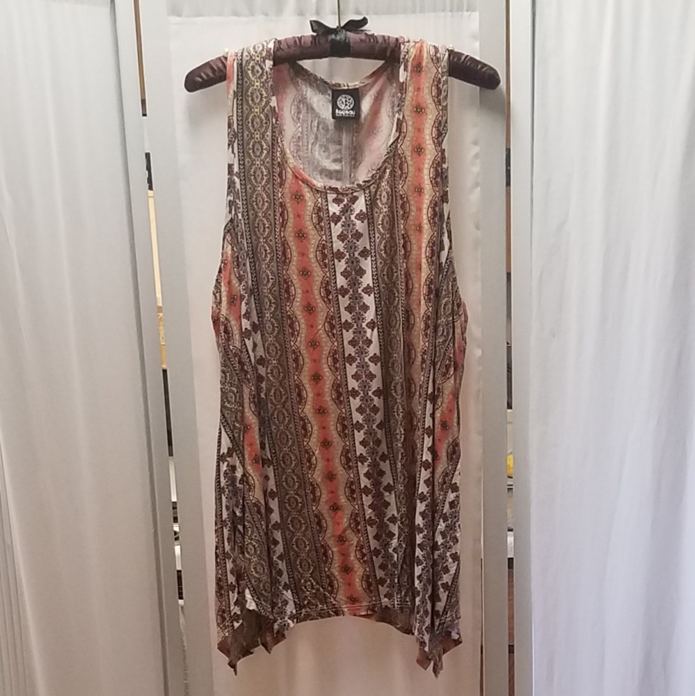 Bobeau boho tank top